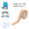 thumbnail image 2 of Uxcell 16.4ft x 1" Aerial Hoop Tape Athletic Tape Non-Slip Tape Light Skin, 2 of 7