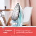 thumbnail image 3 of Black+Decker Plancha de Vapor Light 'N Easy 1200W con Regulación Automática de Vapor y Cable Giratorio 360°, IR1845, 3 of 6