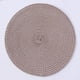 thumbnail image 1 of Mantel Redondo Tejido | Mantel Individual Aislante Térmico de 32 Cm | Almohadilla de Comedor Impermeable y Resistente Al Aceite para Decoración de Mesas de Centro, Restaurantes y Hogares, 1 of 2