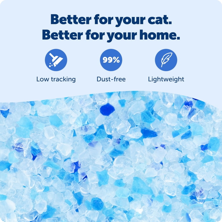 Premium Crystal Cat Litter, Fresh Scent, 2-Pack photo 5