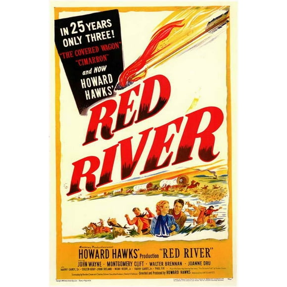 Acteur, Red River (11 x 17)