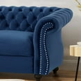 thumbnail image 4 of Historyli Go5H 61.75” Sofa Couches, 2 Seater Sofa, Upholstery Sofa, With Button-Tufted, Nailhead Design,For Guest Room, Apartment, 4 of 5