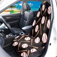 thumbnail image 3 of Chririnla Baseball Bat Pattern Sports Car Towel Seat Cushion Cover Universal Car Seat Towel Cover, Sweating Machine Washable Terry Cloth Car Seat Cover Fit for Trucks Cars SUVs, 3 of 7