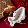 thumbnail image 3 of 3D Silicone Lucky Carp Goldfish Candy Mold - Perfect for Baking, Decorating, and Kitchen Accessories!, 3 of 4
