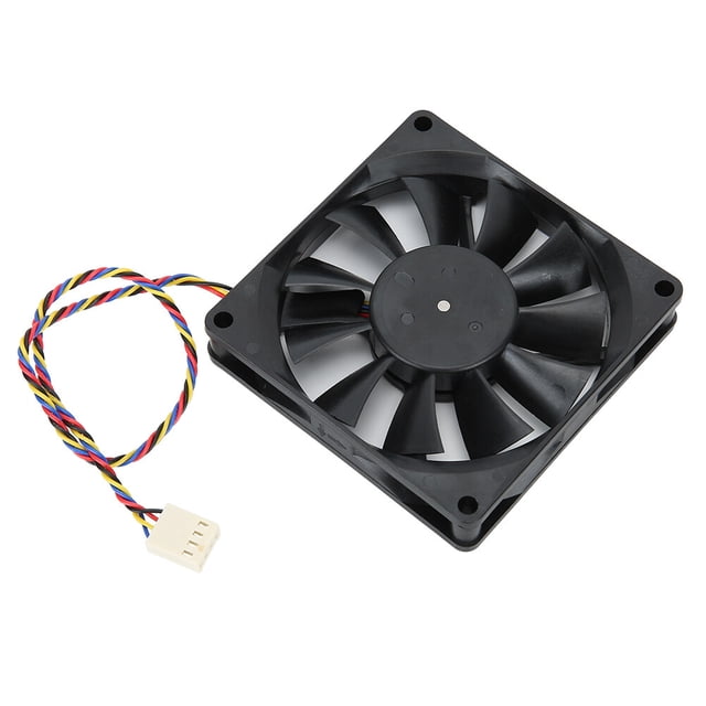 Ventilador de refrigeración para ordenador, 8 cm, 12 V, 0,50 A, 5300 rpm, disipador térmico para carcasa de PC, eficiencia óptima