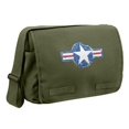 thumbnail image 2 of Rothco 12541 Air Corps Heavyweight Classic Messenger Bag, Olive Drab, 2 of 2