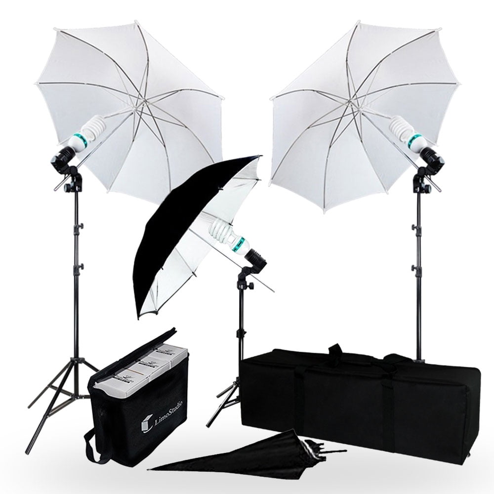 LimoStudio 600 Watt Photography/Video Portrait Umbrella Continuous