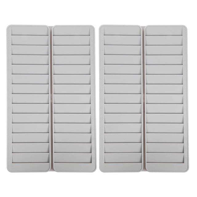 Shisuyan 2pcs Business Card Holder Labels Time Rack Time Cards Organizer Attendance Cards Storage Shelf