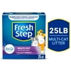 Fresh Step Multi-Cat Extra Strength Clumping Cat Litter with Febreze, 25 lbs