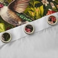 thumbnail image 4 of jejeloiu Kawaii Hummingbird Blackout Curtains,Country Flower Floral Curtains Pack of 2 (38x45 Each),Rustic Farmhouse Cabin Window Curtains For Kids,Breathable Home Decor, 4 of 6