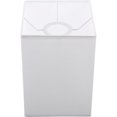 thumbnail image 1 of 1Set White Square Lampshade For Home Use With Light Diffusion Function 14.00X14.00X20.00cm, 1 of 9