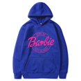 thumbnail image 1 of Barbie Let S Go Printed Pattern Ebay Plus Fleece Sweatshirt Hoodie, 1 of 2
