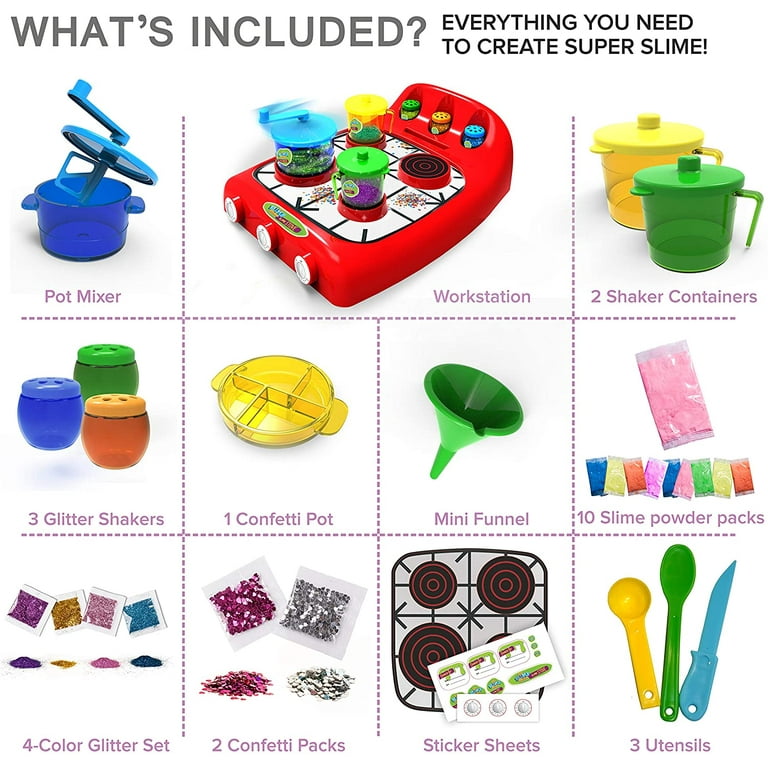 Slime Kitchen Mega Slime Factory Kit for Girls Everything