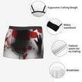 thumbnail image 3 of Pofeuu Shadows Behind Print Men’s Boxer Briefs, Moisture-Wicking Underwear, Regular,Trunk-X-Large, 3 of 5