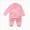 A159-Pink, variant on Boys Pajamas 2 Pieces Snug-fit Long Set Cotton Toddler Pjs Sleepwear(Yellow,6-12 Months)