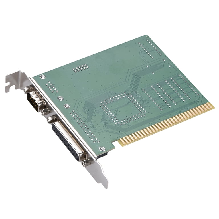 Retro ISA Interface Card for 8086-586 CPUs, RS232/DB15/DB9 Ports