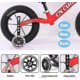 thumbnail image 2 of Cycling Training Wheels, 1 Pair Bicycle Training Wheels For Kids Black Bike Stabilizers Support Wheels Boys Girls, 2 of 5