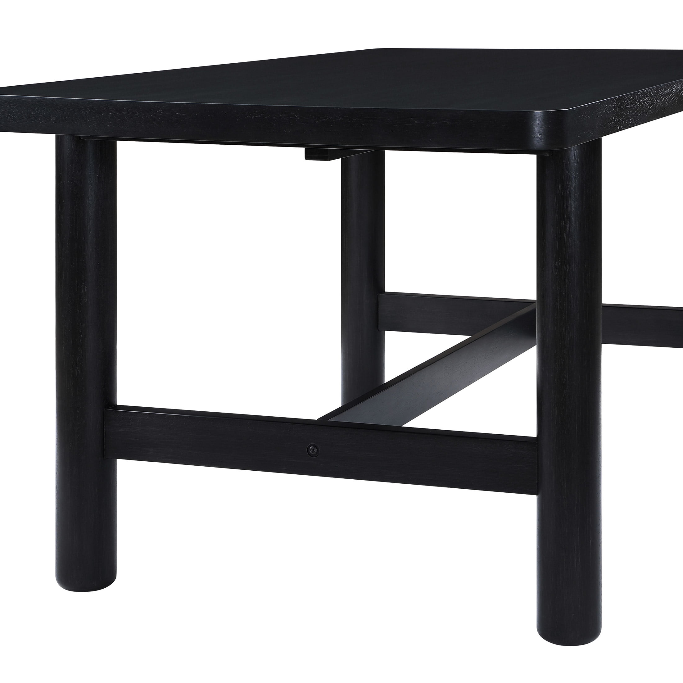 Better Homes & Gardens Adlin 70" Adjustable Dining Table, Charcoal