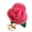 Hot Pink, variant on 2026 New Stuffed Flower Toys, Valentine's Day Cute Flower Plush Toys, Rose Pendant Decoration for Valentine's Day, Cute Plush Simulation Rose Keychain, Valentine's Day Gift Bouquet (Flower, Red)