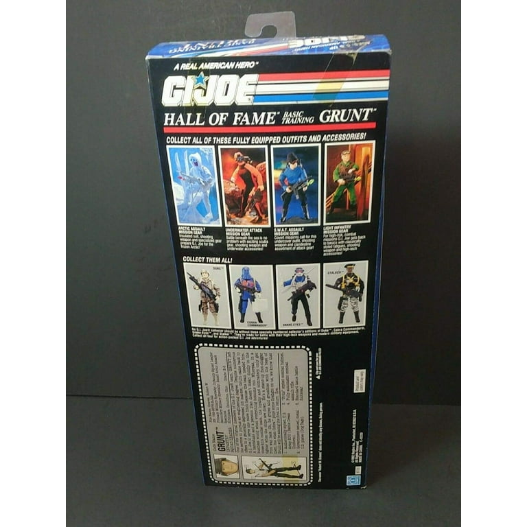 【未開封】G Iジョー Hall of Fame Grunt フィギュア G.I. Joe Basic Training Grunt 12