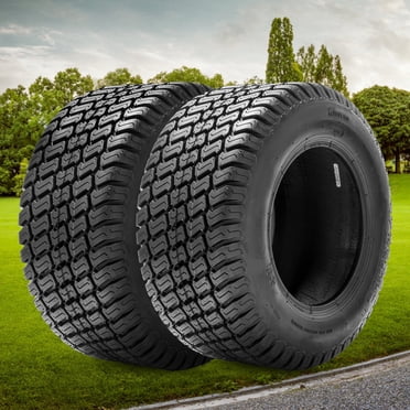 18x9.50-8 Lawn Mower Tire Heavy Duty 4Ply Tubeless - Halberd Garden Tractor