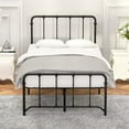 thumbnail image 2 of Metal Bed Frame, Platform Bed Frame with Headboard & Footboard, Twin, 2 of 8