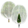 thumbnail image 1 of 2Pcs 6.5 x 8.2 ft Large Fruits Tree Netting Cover with Zipper and Drawstring - Garden Bird Netting Plant Protective Cover - Vegetable Flower Tree Mesh Barrier for Prevent, 1 of 8