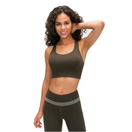 

Strappy Sports Bras for Women Activewear Tops for Yoga Running Fitness