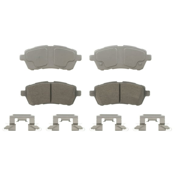 Wagner ThermoQuiet QC1454 Ceramic Disc Brake Pad Set Fits select: 2011-2019 FORD FIESTA