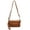 Brown, variant on The Anita Women Wristlet Multi Functional Crossbody Soft Vegan Leather Bag by Ampere Creations - Brown
