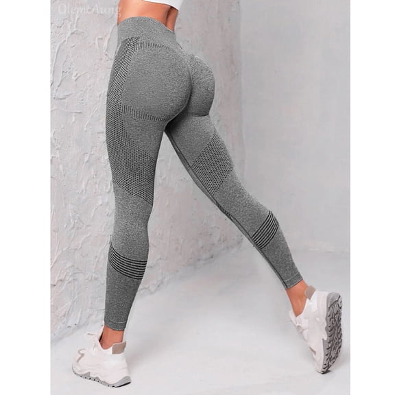 3D Anti Cellulite Leggings for Women, Lift & Smooth Leggings Butt Lift Yoga Pants Gray S