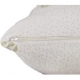 King Size Soft Plush Bamboo Memory Foam Support Pillow (Set Of 2