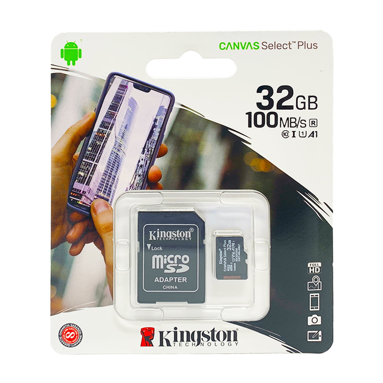 Getuigen Oceaan Entertainment Kingston Class 10 8GB 16GB 32GB 64GB MicroSD TF Flash Memory Card 48MB/s  Maximal Speed with Card Adapter - Walmart.com