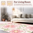 thumbnail image 2 of ODIKA 8 Machine Washable Non-Slip Area Rug, Ornate Petal Cluster with Flowing Shapes Ultra Soft Rug, None, 386621, 2 of 7