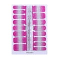 thumbnail image 1 of TopLLC Nail Stickers Glitter Solid Color Nail Stickers Full Color Gradient Nail Stickers 16 Stickers/piece The Stickers, 1 of 1