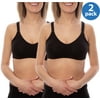Wynette by Valmont Maternity to Nursing Soft-Cup Bra 2 Pack, Style 86709