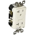 thumbnail image 1 of Toma eléctrica Leviton GFCI TR WR 20A Duplex White, 1 of 1