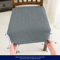 thumbnail image 2 of Subrtex Washable Dining Chair Cushion Covers Stretch Textured Seat Slipcover, 2 of 6