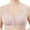 Pink, variant on Virmaxy Womens Wireless Bra Solid Color Wirefree High Elastic Large Size Comfortable Bra Solid Color Non Steel Ring High Elastic Oversized Comfortable Bra Gray XL