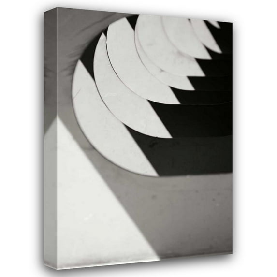 Dana Styber 23x32 Gallery Wrapped Canvas Wall Art Titled - Half Moon Fractals