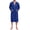 03-Royal Blue, variant on Men's Robe Lightweight Breathable Bathrobe Soft Bath Robe with Deep Pockets Navy Blue 2XL/3XL