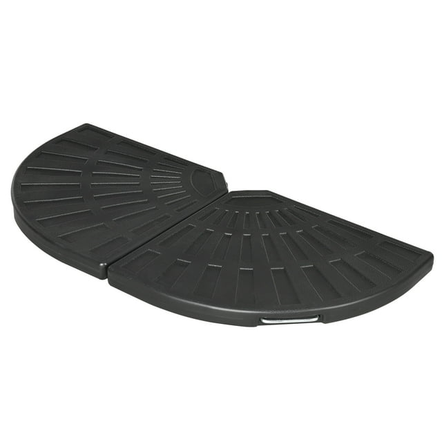 CoSoTower Poids de Parasol 2 Pcs pour Parasols Déportés avec Poignées, Poids de Base Robustes pour Base Croisée, Noir