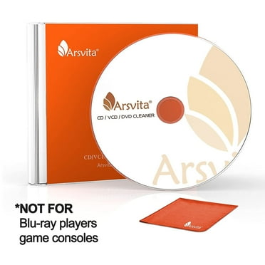Arsvita CD Laser Lens Cleaner Disc Pro Safe Cleaning Set