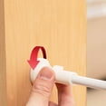thumbnail image 3 of Barrière de Sécurité Multiple pour Chien de Compagnie Installation Facile Extensible pour Porte Blanc Hauteur, 3 of 9