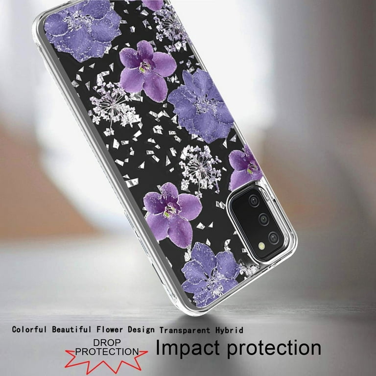  Galaxy S20 Cute Mixed Flower Bouquet Dark Floral Pattern Case :  Cell Phones & Accessories