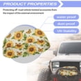 thumbnail image 4 of Jeiento Sunflower Winch Cover Winch Protection Cover Dust-Proof Winch Protective Cover with Drawstring Universal Fit for Electric Winches 8500-17500 lbs, 4 of 7