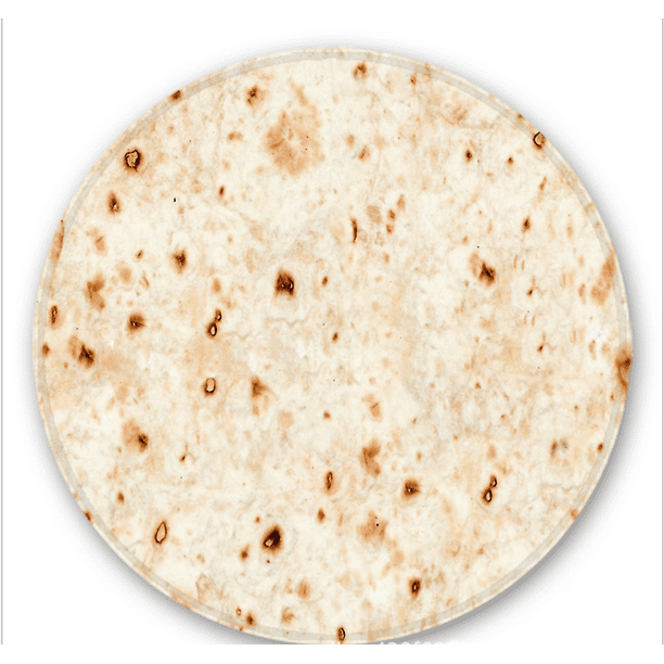 Tortilla Blanket, Novelty Tortilla Blanket 60 inches for Adult and Kids