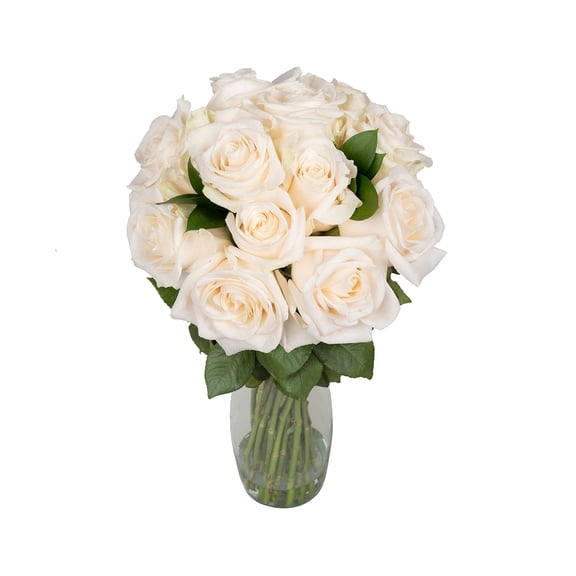 Purest Love Rose Bouquet, Farm Direct Fresh Cut Flowers by Bloomingmore