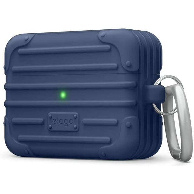 AmPm Suit AirPods Pro Case with Keychain Designed for Apple AirPods Pro (Black)