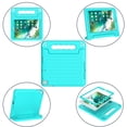 thumbnail image 5 of AVAWO Kids Case for iPad 9.7 2017/2018 & iPad Air 2 - Light Weight Shock Proof Convertible Handle Stand Friendly Kids Case for 9.7-inch iPad 5th & 6th Gen, iPad Air 1 & iPad Air 2 - Cyan, 5 of 10